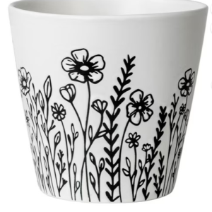 Wildflower pattern planter