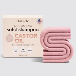 Kitsch Castor Oil Conditioner Bar Soap for Hair Care