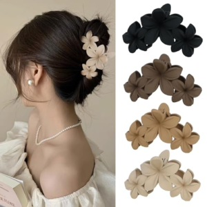 Plumeria Hair Clips
